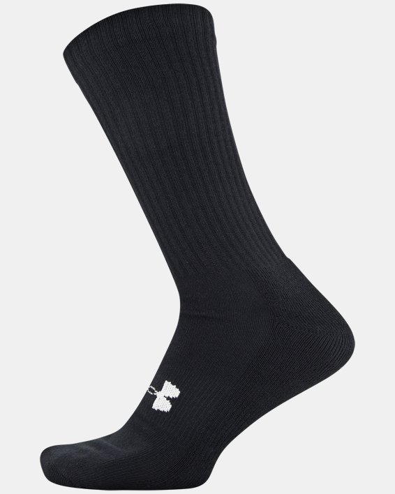 Men's UA Tactical Boot Socks, Black, pdpMainDesktop image number 1